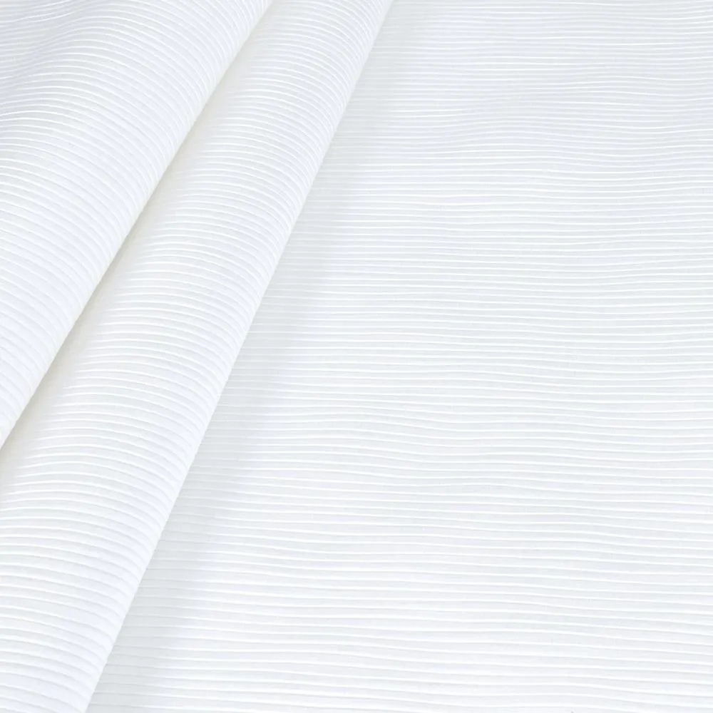 White Grosgrain Fabric 99806