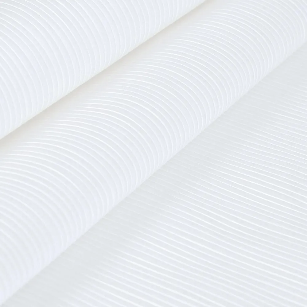 White Grosgrain Fabric 99806