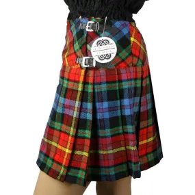 Women's Billie Kilt, Mini Skirt, PRIDE Tartan