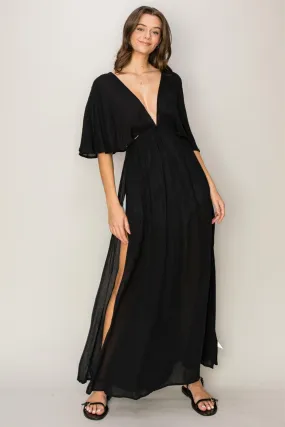 Women's HYFVE Tie Back Maxi Split Cover Up Dress