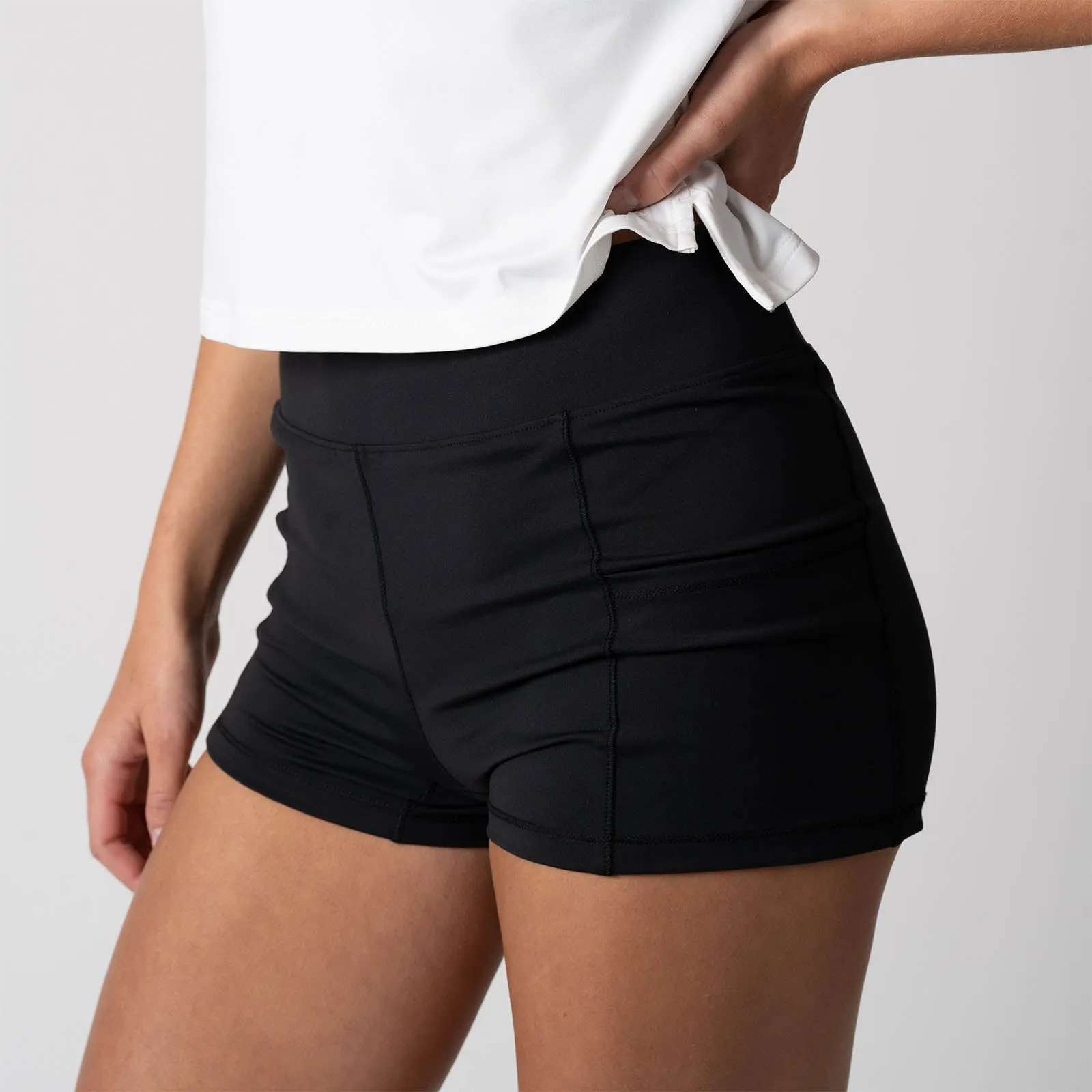 Women's Knit Shorty Shorts