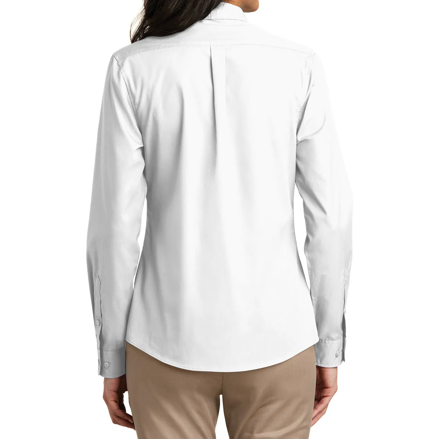 Women’s Long Sleeve Carefree Poplin Shirt