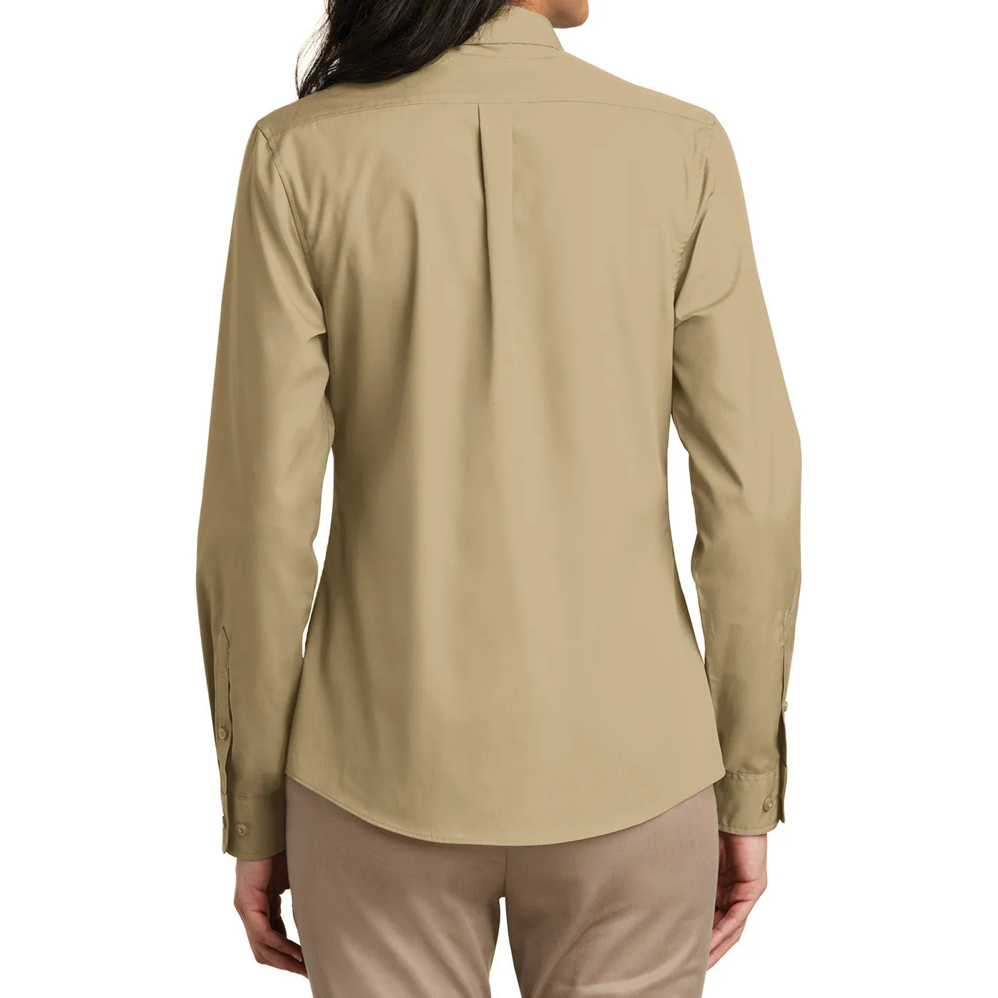 Women’s Long Sleeve Carefree Poplin Shirt