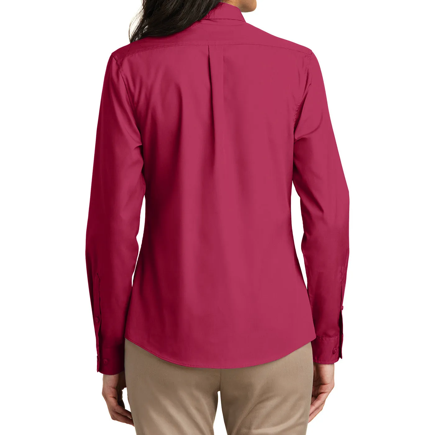 Women’s Long Sleeve Carefree Poplin Shirt