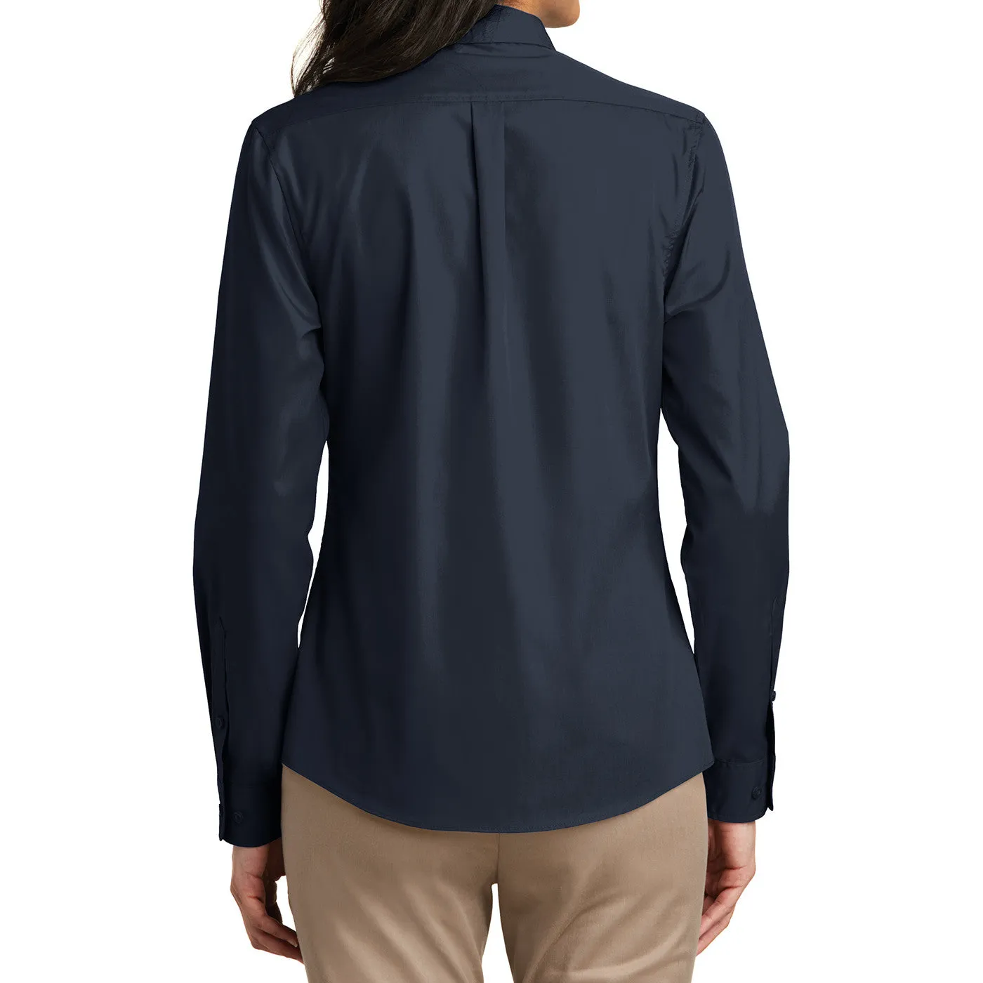 Women’s Long Sleeve Carefree Poplin Shirt