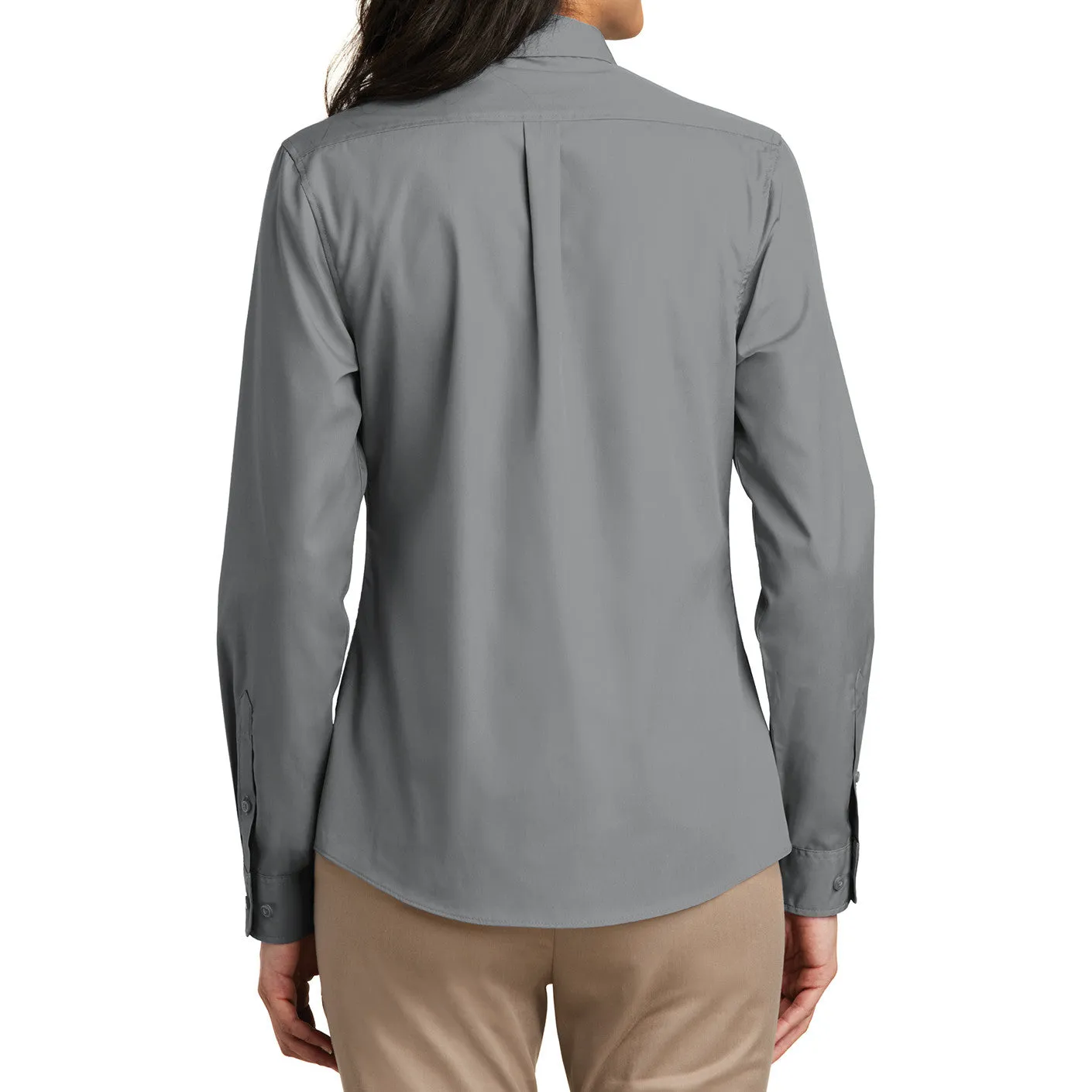 Women’s Long Sleeve Carefree Poplin Shirt