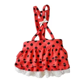 Wooflink Polka Polka Skirt - Red